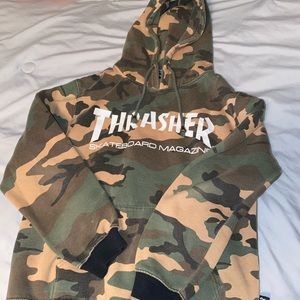 Thrasher camo hoodie